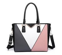 Miss Lulu Handtasche Damen, Taschen Damen, Schultertaschen Damen Shopper Damen Handtaschen Damen V-förmiges Design Handtasche Damen Synthetic Ledertasche Mit abnehmbarem Schultergurt