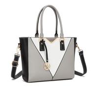 Miss Lulu Handtasche Damen, Taschen Damen, Schultertaschen Damen Shopper Damen Handtaschen Damen V-förmiges Design Handtasche Damen Synthetic Ledertasche Mit abnehmbarem Schultergurt
