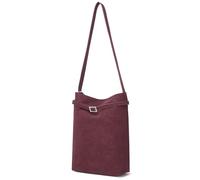 Miss Lulu Damen Handtasche Schultertasche Groß Umhängetasche aus Wasserdichtes Weiches PU für Arbeit Schule Einkauf
