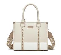 Miss Lulu Damen Handtaschen Mittelgroß mit breitem Schulterriemen Top Handle Taschen Crossbody Bag für Arbeit Reisen