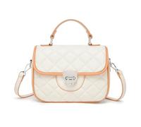 Miss Lulu Damen Henkeltasche Kleine Umhängetasche Gesteppte PU Leder mit Verstellbar Abnehmbar Schultergurt für Einkaufen, Arbeit und den täglichen Gebrauch