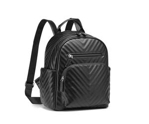 Miss Lulu Damen mode Rucksack PU Leder Rucksack Tasche Mädchen Casual Tagesrucksäcke Mini Umhängetasche Anti-Diebstahl Wasserdichte Rucksäcke für Damen & Mädchen