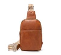 Miss Lulu Damen Umhängetasche Crossbody Bag, Diebstahlsichere Kleine Handytasche aus PU Leder, Leichte Sling Bag für Reisen, Alltag und Einkaufen