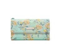 Miss Lulu Geldbörse Damen groß Portmonee aus Kunstleder mit 12 Kartenfächer und Münzfach & Fotofenster aus PU Leder Geschenke