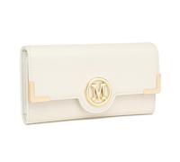 Miss Lulu Geldbörse Damen Lange Geldbeutel Frauen Portemonnaie Brieftasche Kartenfächer Reißverschluss Tasche Mehrere Karte Schlüssel PU Leder mit Metallschnalle Handyfach