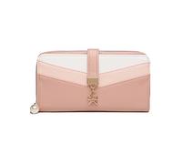 Miss Lulu Geldbörse Damen Mehrfarbig Portemonnaie V-Form Colorblock PU Leder Design Portmonee