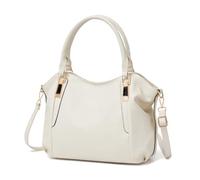 Miss Lulu Handtasche Damen groß Shopper Tasche Tote Bag Henkeltasche Weichen PU Leder mittelgross Umhängetasche