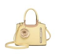 Miss Lulu Handtasche Damen Mit Blumen Henkeltasche Schultertasche Umhängetasche Elegant Kunstleder Retro Cross Body Tasche Damen