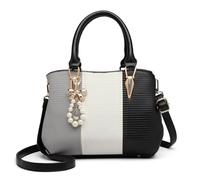Miss Lulu Handtasche Damen Mittelgroß Tasche Damen Mittelgroß Handtasche Damen Multicolor Elegant Henkeltasche Damen Citytasche