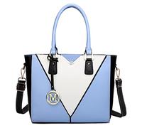 Miss Lulu Handtasche Damen, Taschen Damen, Schultertaschen Damen Shopper Damen Handtaschen Damen V-förmiges Design Handtasche Damen Synthetic Ledertasche Mit abnehmbarem Schultergurt