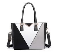 Miss Lulu Handtasche Damen, Taschen Damen, Schultertaschen Damen Shopper Damen Handtaschen Damen V-förmiges Design Handtasche Damen Synthetic Ledertasche Mit abnehmbarem Schultergurt