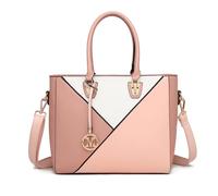 Miss Lulu Damen Handtasche Shopper Mehrfarbig Groß für Büro Schule Reise