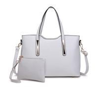 Miss Lulu Handtasche Damen Tasche Shopper Mittelgroß Schultertaschen 2 Pieces Set