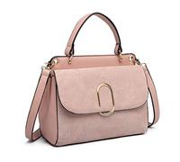 Miss Lulu Handtasche Klein Henkeltasche Damen Elegante Schultertasche Umhängetasche Kunstlerder Shopper