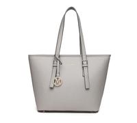 Miss Lulu Handtaschen Damen Shopper Tasche Groß Henkeltasche Grau Tote Bag für Schule Arbeit Alltag Geschenk