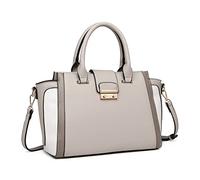 Miss Lulu Henkeltasche Damen Handtasche PU Leder Retro Damentaschen Umhängetasche Frauen Shopper Taschen Arbeit Shopping Urlaub