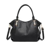 Miss Lulu Henkeltasche Tote Tasche Weiche PU Leder Mode große Shopper Handtasche Einfache für die Arbeit Büro Reisen Schule Bibliothek Elegante Geschenk