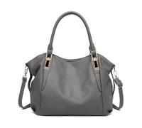 Miss Lulu Henkeltasche Tote Tasche Weiche PU Leder Mode große Shopper Handtasche Einfache für die Arbeit Büro Reisen Schule Bibliothek Elegante Geschenk