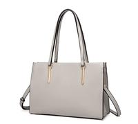 Miss Lulu Schultertasche Damen Henkeltasche Groß Handtasche Elegant PU Leder Umhängetaschen Frauen Shopper Taschen Verstellbar Schultergurt Aktentasche
