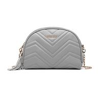 Miss Lulu Umhängetasche Damen, Crossbody Bag Damen PU Leder, Handtasche Mittelgroß Tasche Klein, Goldene Hardware