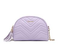 Miss Lulu Umhängetasche Damen, Crossbody Bag Damen PU Leder, Handtasche Mittelgroß Tasche Klein, Goldene Hardware