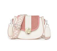 Miss Lulu Umhängetasche Damen Klein, Handytasche zum Umhängen aus PU Leder, Crossbody Bag mit Verstellbarem Gurt, Umhängetaschen Schultertaschen mit 4 Fächern