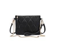 Miss Lulu Umhängetasche Damen Klein, Handytasche zum Umhängen aus PU Leder, Crossbody Bag mit Verstellbarem Gurt, Umhängetaschen Schultertaschen mit 4 Fächern