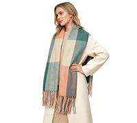 Miss Lulu Winter Schal Damen Geschenke für Frauen Karierter Kaschmir Quadratischer Damenschal Mama Freundin Teenager Mädchen Weihnachtsmanns Geheimes Geschenk für Frauen