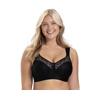 Entlastungs-BH MISS MARY, Damen, Gr. 90, Cup F, schwarz, 49% Polyester, 28% Polyamid, 15% Lyocell, 8% Elasthan, BHs Entlastungs-BH (13335026-90) schwarz
