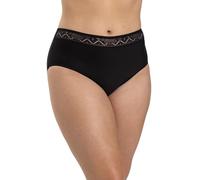 Miss Mary of Sweden Breeze Maxi Slip - hoher Bund, weiche Spitze, glättender Effekt 48 Schwarz