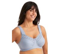 Miss Mary of Sweden Bügelloser BH mit englischer Stickerei Gr. 100DD, dusty blue