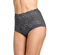 Miss Mary of Sweden Jacquard & Lace Miederhose 38 Dunkelgrau