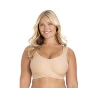 Miss Mary of Sweden Keep Fresh bügelloser T-Shirt BH mit hochgeschnittenem Dekolleté für den Alltag 100F Beige