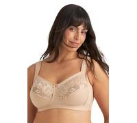 Entlastungs-BH MISS MARY, Damen, Gr. 85, Cup D, beige (elfenbein), 64% Baumwolle, 17% Polyamid, 13% Elasthan, 6% Polyester, BHs Entlastungs-BH Bügelloser-BH BH (702277-85) elfenbein