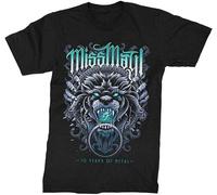 Miss May I 10 Years of Metal Men's T-Shirt Unisex Black Tee Black S