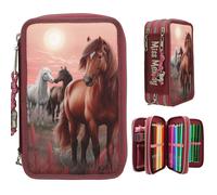 Miss Melody 3 Fach Federtasche DREAMLAND