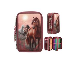 Miss Melody 3fach Federtasche