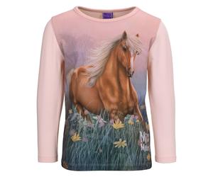 Miss Melody Langarmshirt pink 140