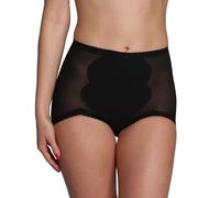 Miss Perfect Dessous Body Trim Feintüll Miederhose Shapewear Damen Hose Miederhose Bauchweg Unterhose Damen Bauchweg Slip Unterwäsche Größe 95 (48) in Schwarz