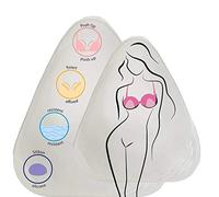 Miss Perfect Wow 2 Go BH Einlagen Beach Triangle, Push-up, Add-a-Size, Mini und Contour Silikon Transparent