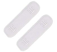 Miss Perfect Wow 2 Go BH Trägerpolster Schulterpolster BH Träger Polster Kissen Pads Trägerkissen Schulterschutz Komfort Baumwolle oder Silikon Schwarz Weiß Haut Transparent