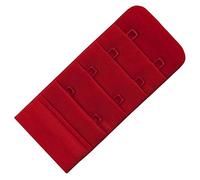 Miss Perfect Wow 2 Go BH Verlängerung 2 Haken Rot BH Verschluss Erweiterung Bra Extender 3,8 cm Breite