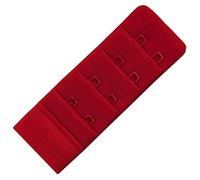 Miss Perfect Wow 2 Go BH Verlängerung 2 Haken Rot BH Verschluss Erweiterung Bra Extender 3 cm Breite