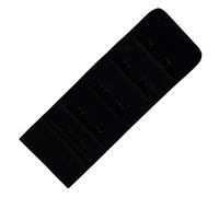 Miss Perfect Wow 2 Go BH Verlängerung 2 Haken Schwarz BH Verschluss Erweiterung Bra Extender 3 cm Breite