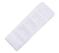 Miss Perfect Wow 2 Go BH Verlängerung 2 Haken Weiß BH Verschluss Erweiterung Bra Extender 3 cm Breite