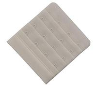 Miss Perfect Wow 2 Go BH Verlängerung 4 Haken Champagner BH Verschluss Erweiterung Bra Extender 7,6 cm Breite