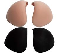 Miss Perfect Wow 2 Go Schulterpolster Schulterpads Schulter Push up Pads Shoulder Pads Schaumstoff Regular und Full Size Hautfarben Haut und Schwarz