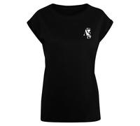 Miss Tee A S Club Ladies Extended Shoulder Tee Black, XL