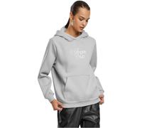 Miss Tee Angels Club Ladies Fluffy Hoody lightasphalt, S