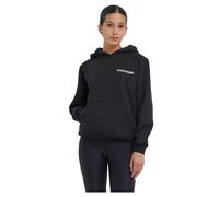 Kapuzenpullover MISS TEE "Miss Tee Back Around Ladies Fluffy Hoody", Damen, Gr. XXL, schwarz, 70% Baumwolle, 30% Polyester, mehrfarbig, loose fit, ohne Ausschnitt, Pullover Kapuzenpullover (25823943-X